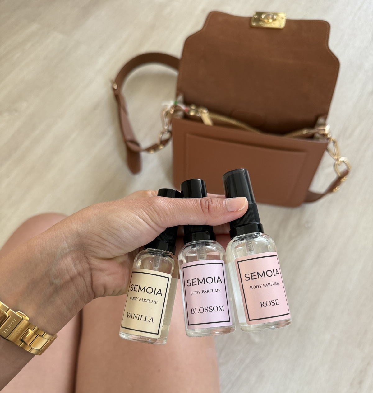 Dlouhotrvající tělový parfém s vůní vanilky 30 ml