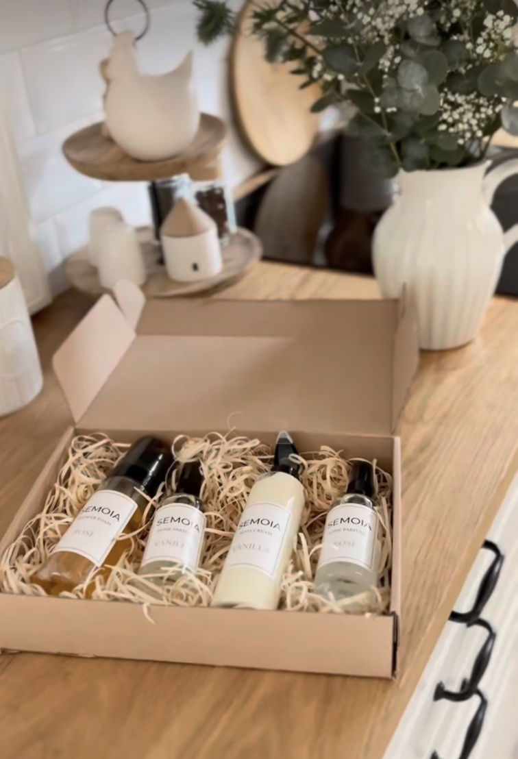 Kompletní sada pro každodenní péči s vanilkou a růží