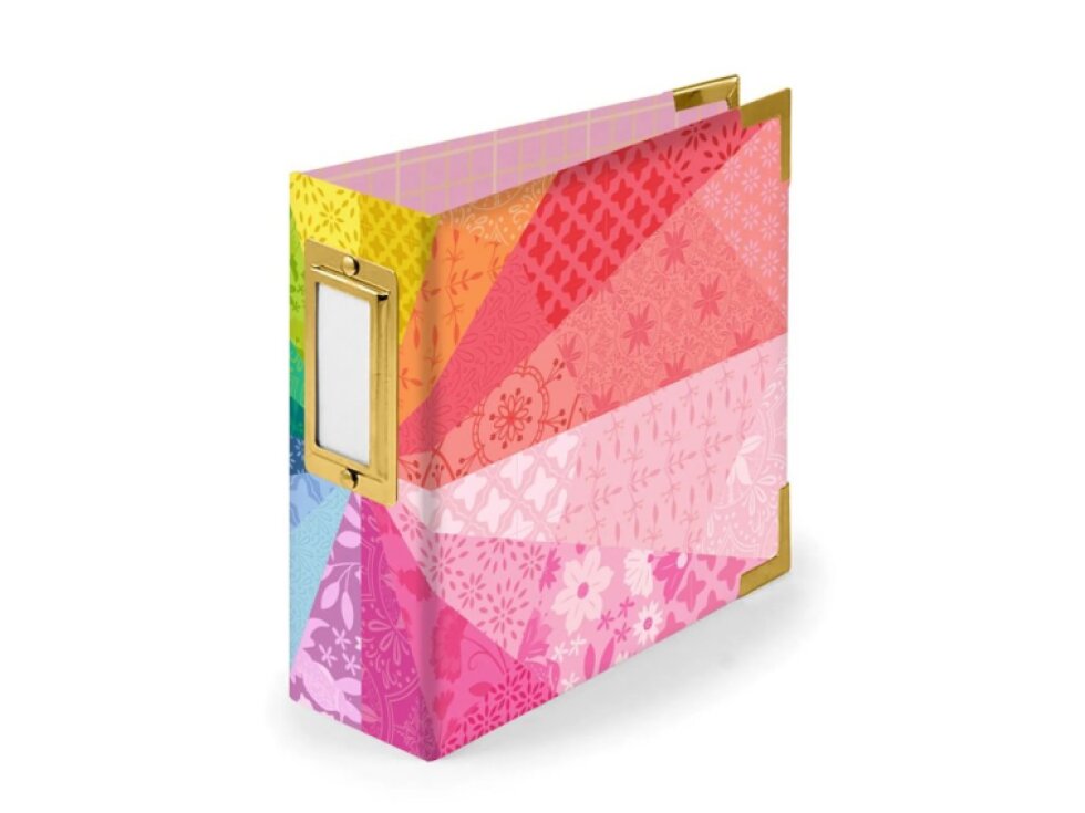 SCRAPBOOKOVÉ ALBUM 4"X4" - Color Wheel