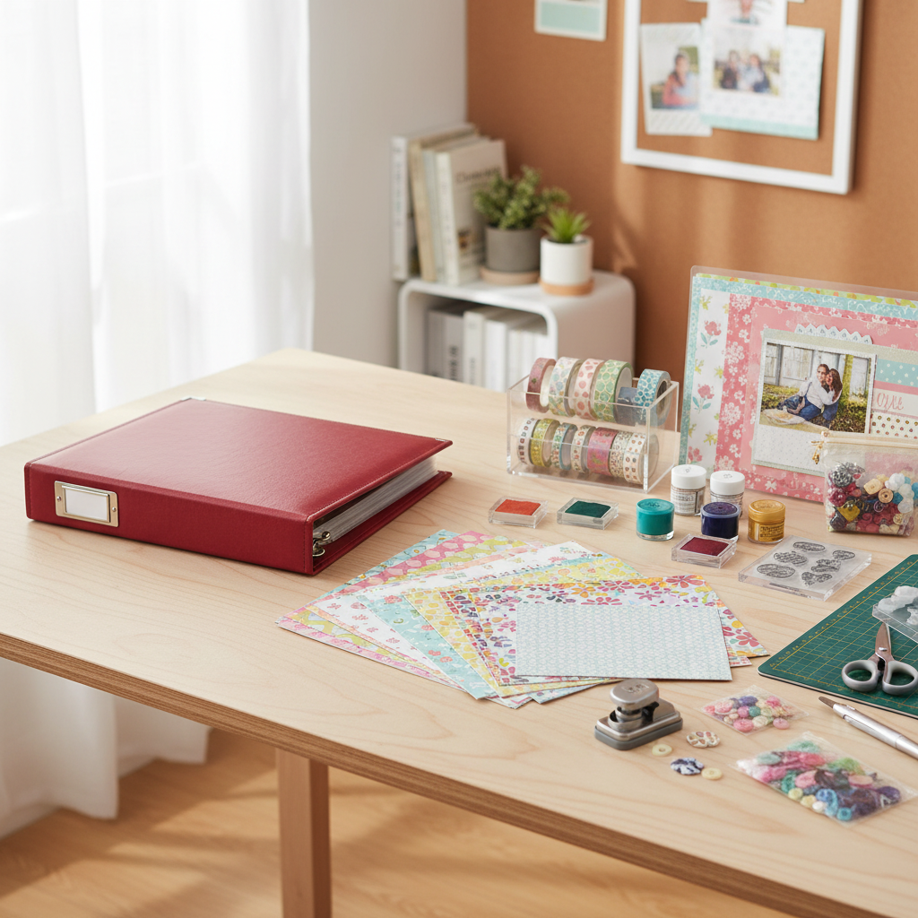 SCRAPBOOKOVÉ ALBUM 12"X12" - WE R MEMORY KEEPERS / WINE