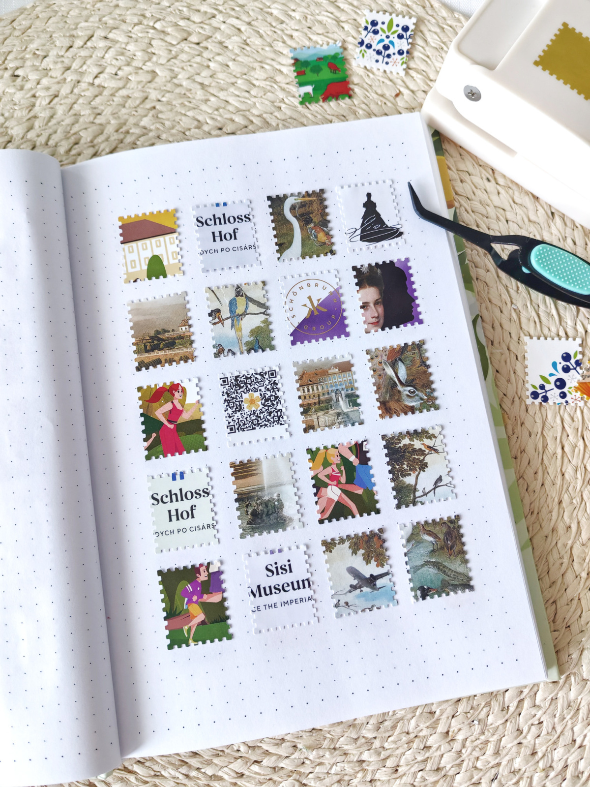 Stamp Punch Journaling