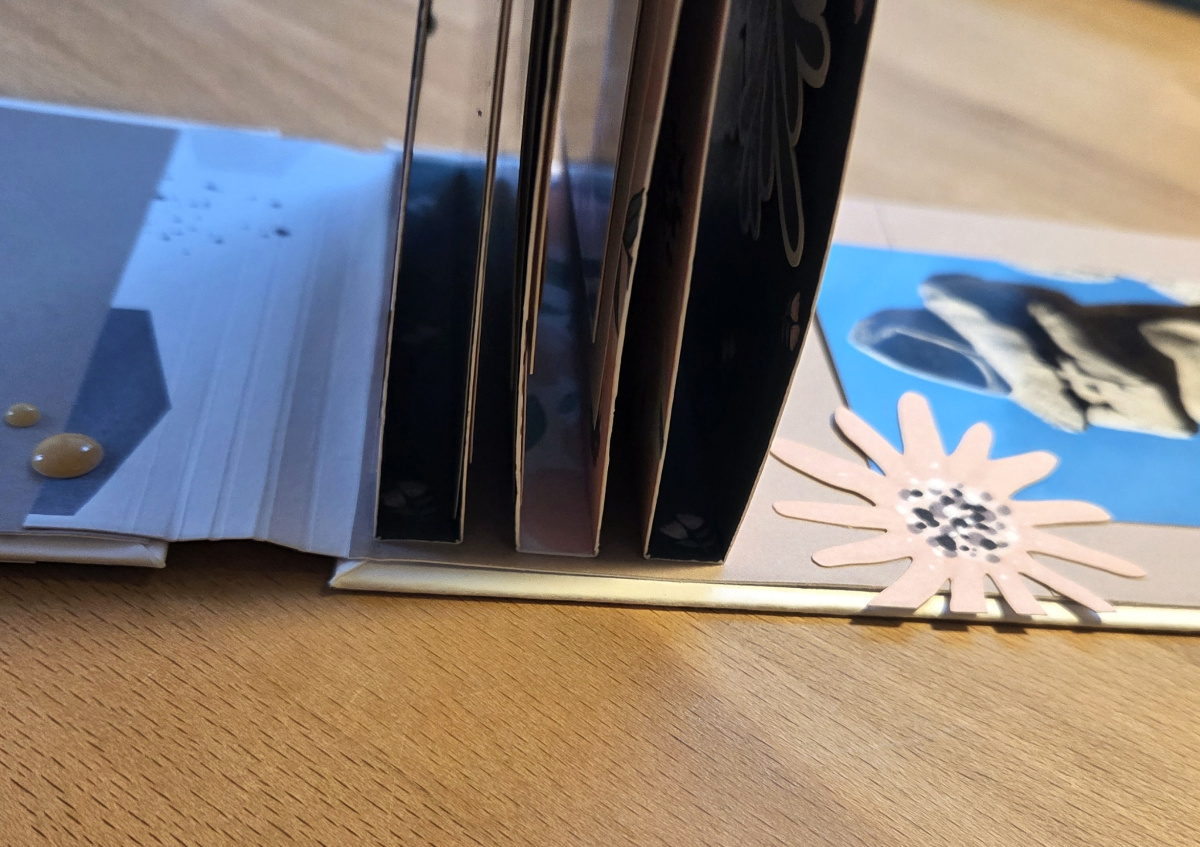 Návod na jednoduché překlápěcí mini album