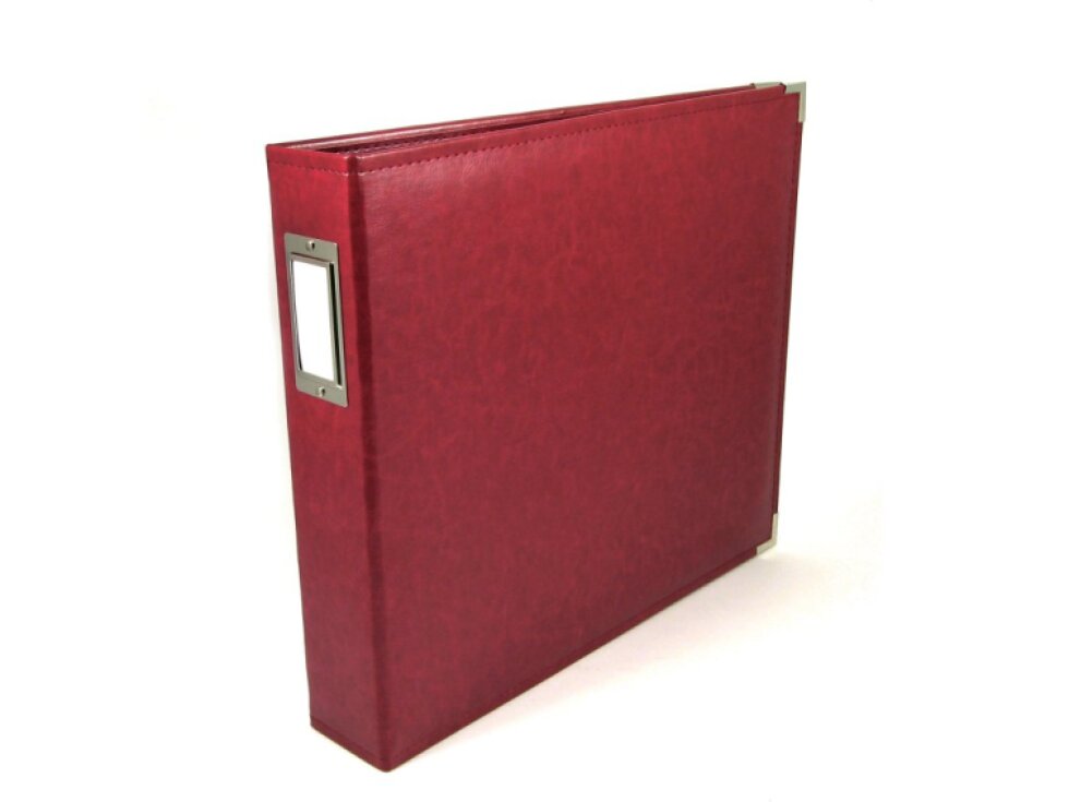 SCRAPBOOKOVÉ ALBUM 12"X12" - WE R MEMORY KEEPERS / WINE