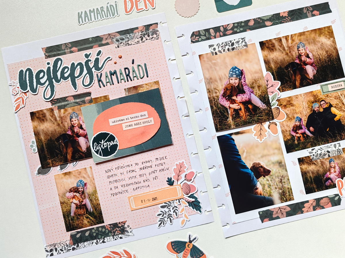 Jak dostat co nejvíce fotek do Happy Planneru