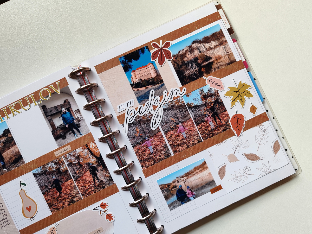 Jak dostat co nejvíce fotek do Happy Planneru