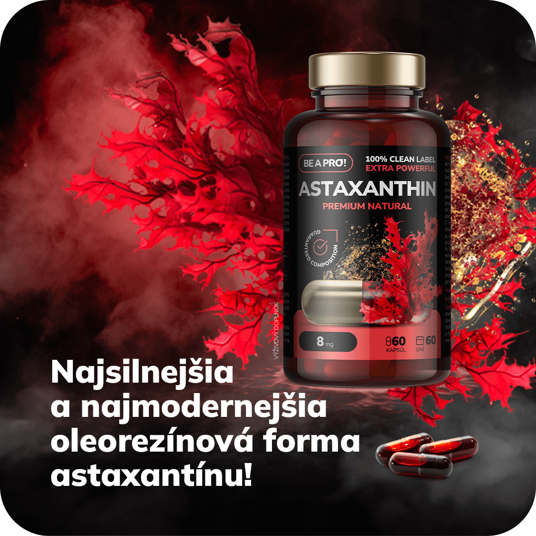Astaxantín - najsilnejší antioxidant, čo zatieni aj vitamín C