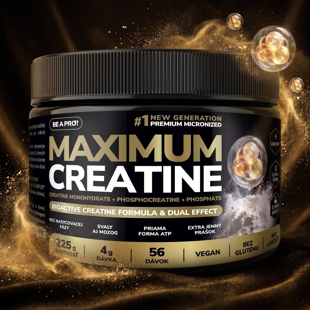 Maximum Creatine dual effect, 225 g