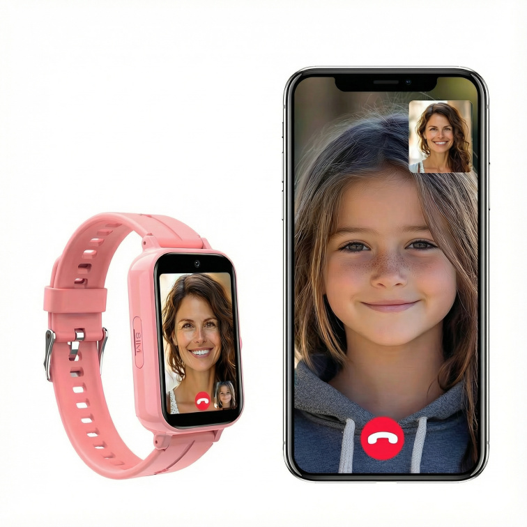 Dětské chytré hodinky PRO s GPS a 4G voláním, černé