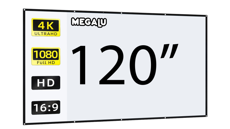 Přenosné plátno – 120 palců