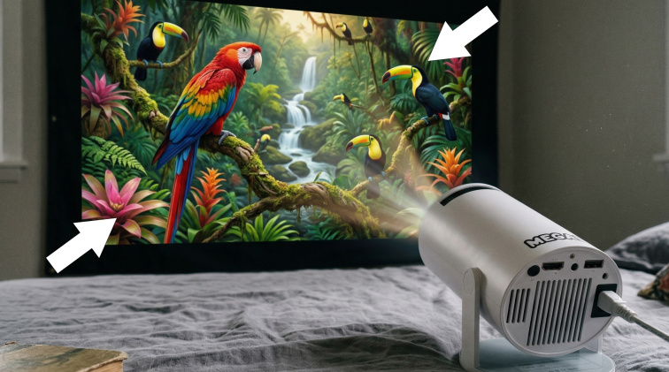 Domácí projektor MEGALU Profesionál – HD dataprojektor