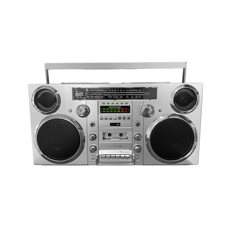 Kazetový přehrávač MEGALU HI-FI CD s Bluetooth a rádiem