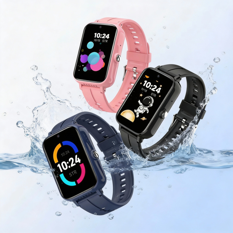 Dětské chytré hodinky PRO s GPS a 4G voláním, černé