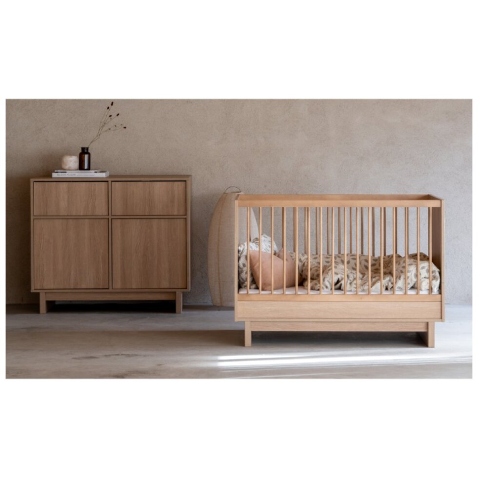 QUAX detská komoda na prebaľovanie KYO - Honey Ash