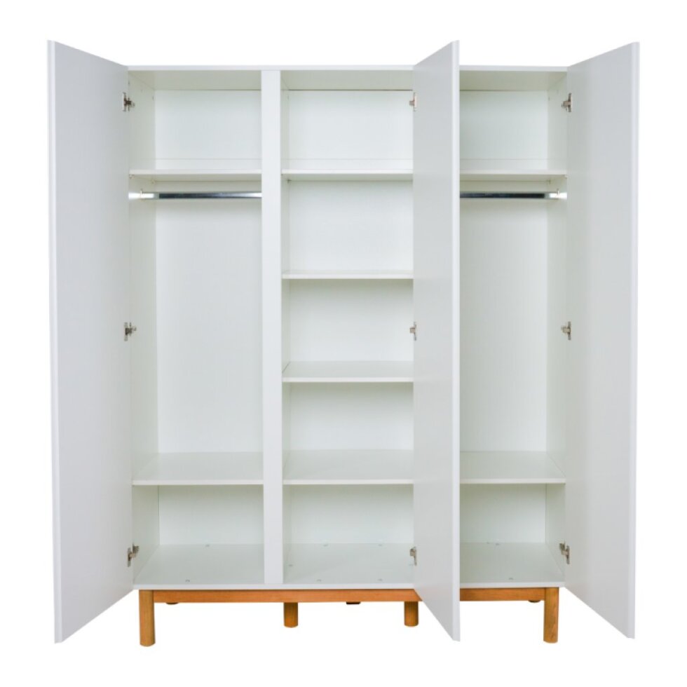 Quax trojdverová skriňa Mood White