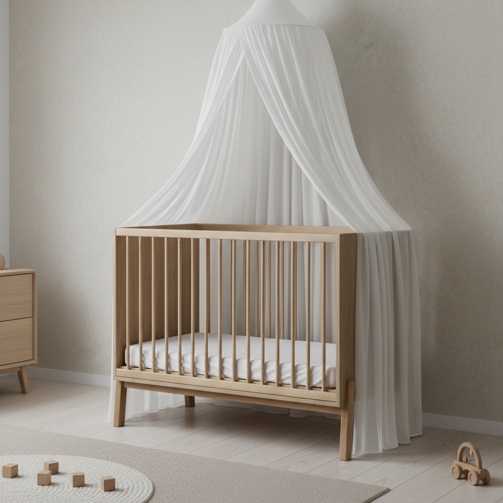 QUAX detská postieľka Ashi 120x60cm - Honey Ash