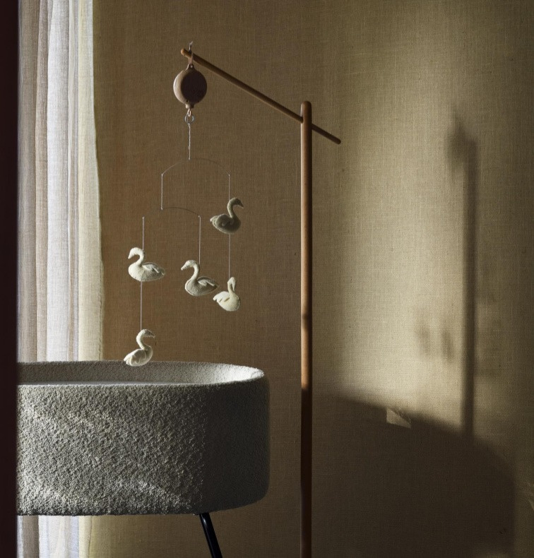 QUAX Závesné hračky pre kolotoč nad postieľku - Swann