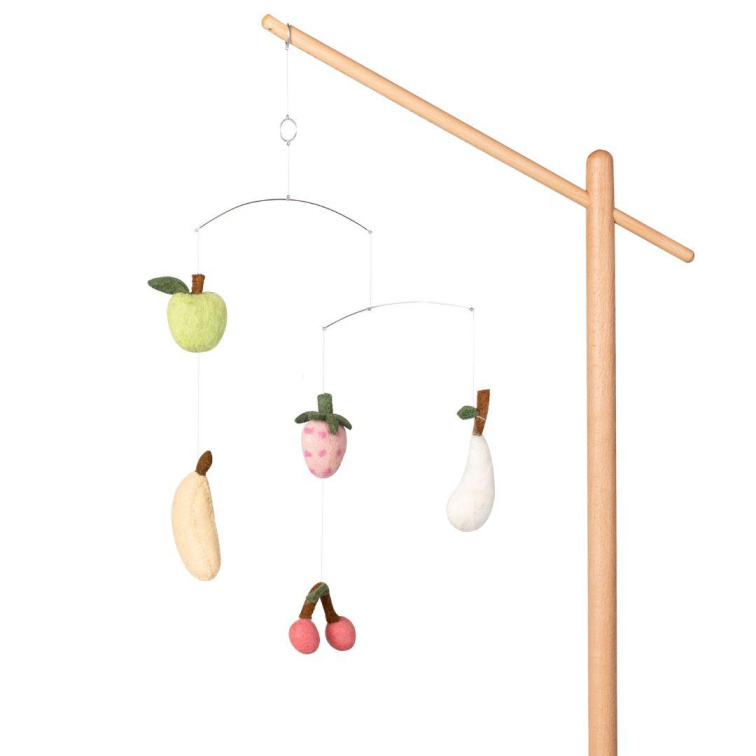 QUAX Závesné hračky pre kolotoč nad postieľku - Fruit