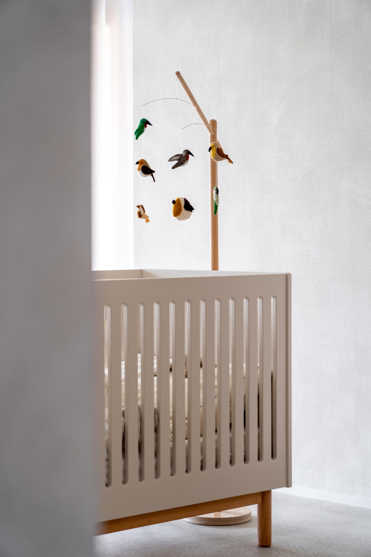 QUAX Závesné hračky pre kolotoč nad postieľku - Birds