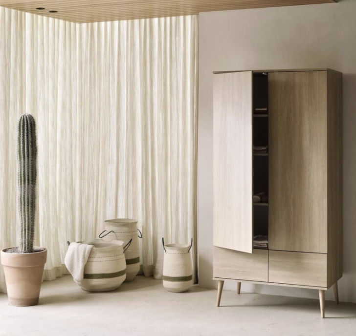 Quax dvojdverová detská skriňa LOFT - Honey Ash