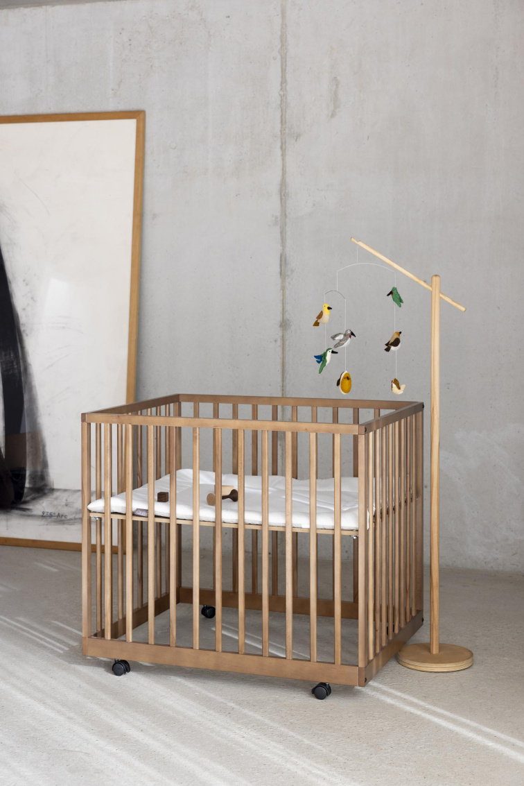 QUAX Závesné hračky pre kolotoč nad postieľku - Birds