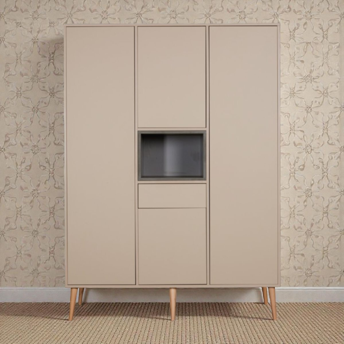 Quax trojdverová skriňa Cocoon Latte