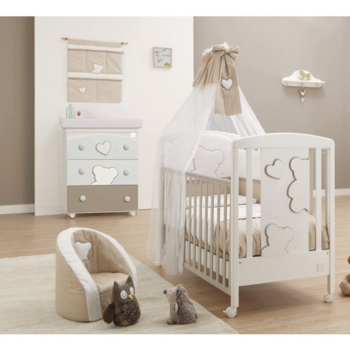 Italbaby komoda na prebaľovanie Matisse béžová