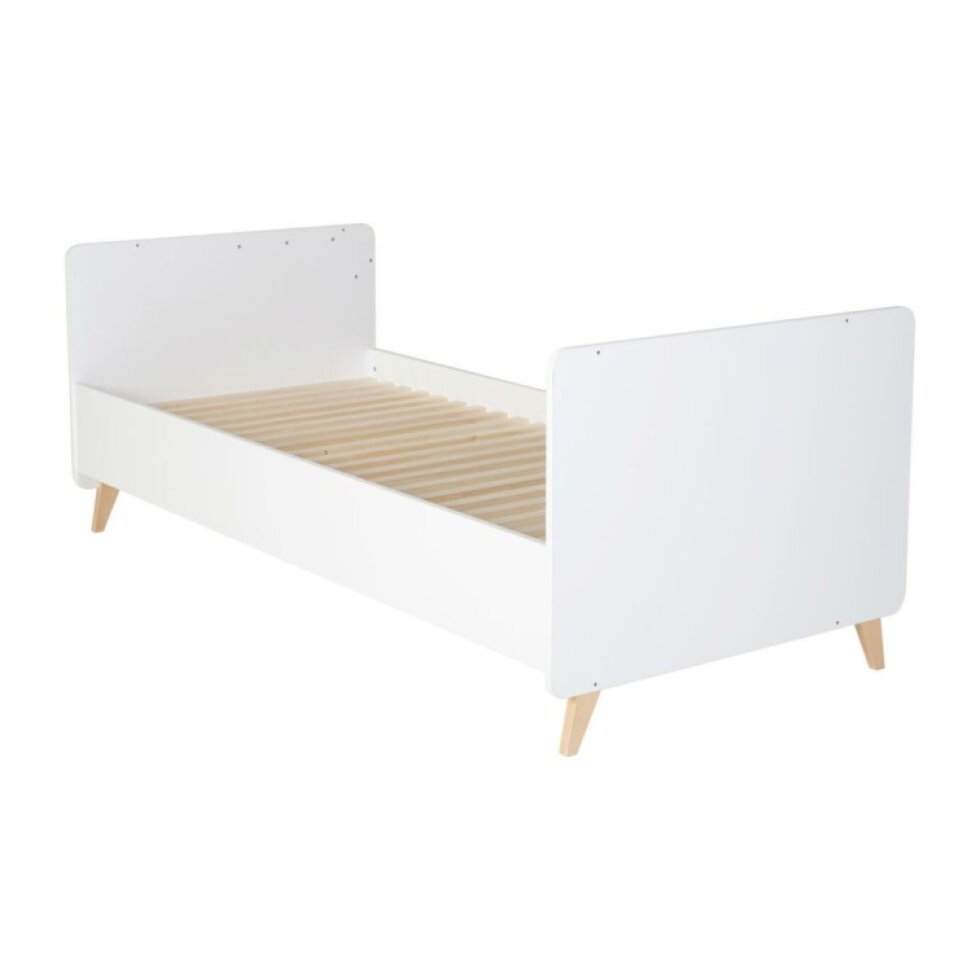 QUAX postieľka Loft white 120x60/200x90cm (2v1)