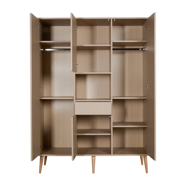 Quax trojdverová skriňa Cocoon Latte