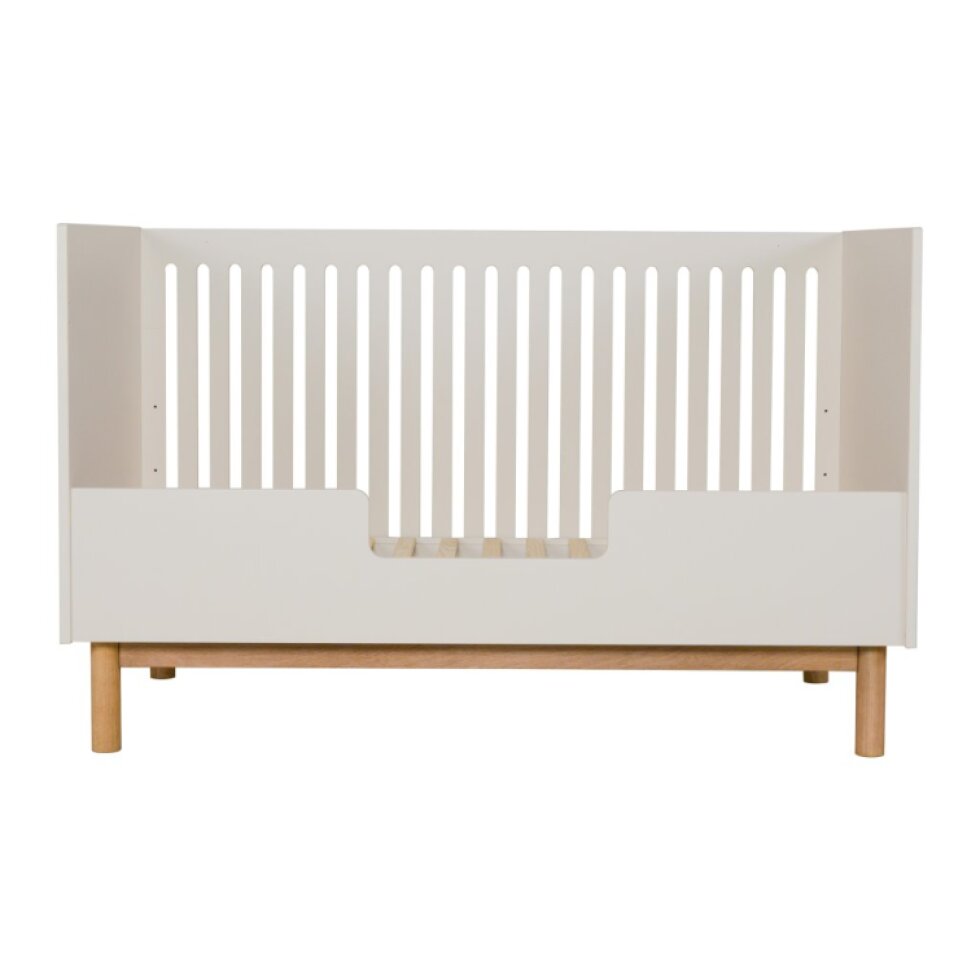 QUAX prestaviteľná postieľka Mood Clay 140x70cm (2v1)