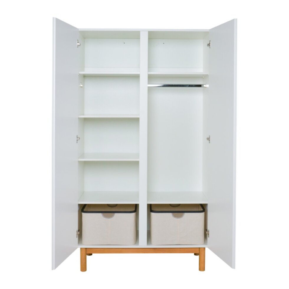 Quax dvojdverová skriňa Mood White