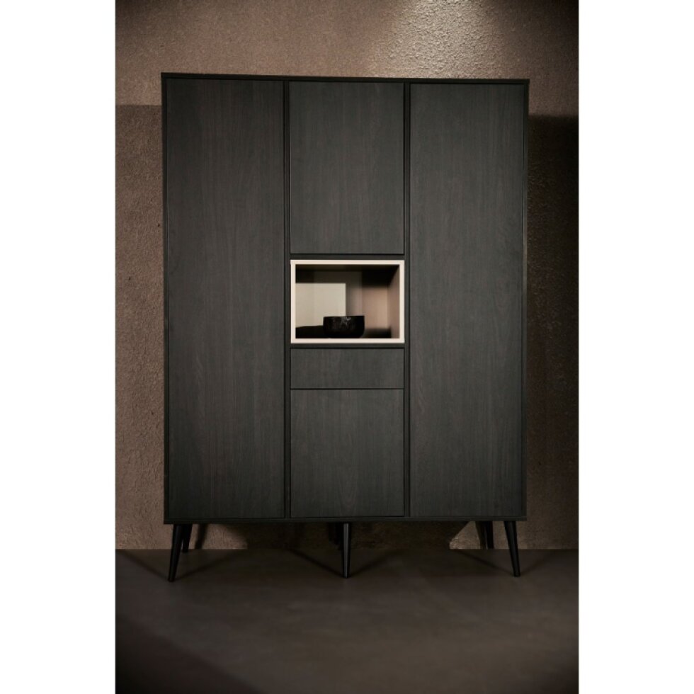 Quax trojdverová skriňa Cocoon Eboni