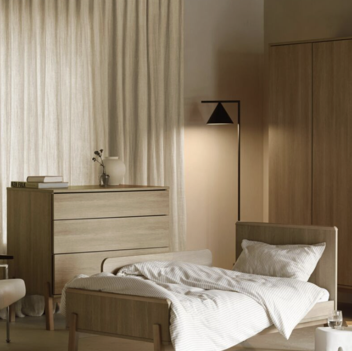 Quax dvojdverová detská skriňa LOFT - Honey Ash