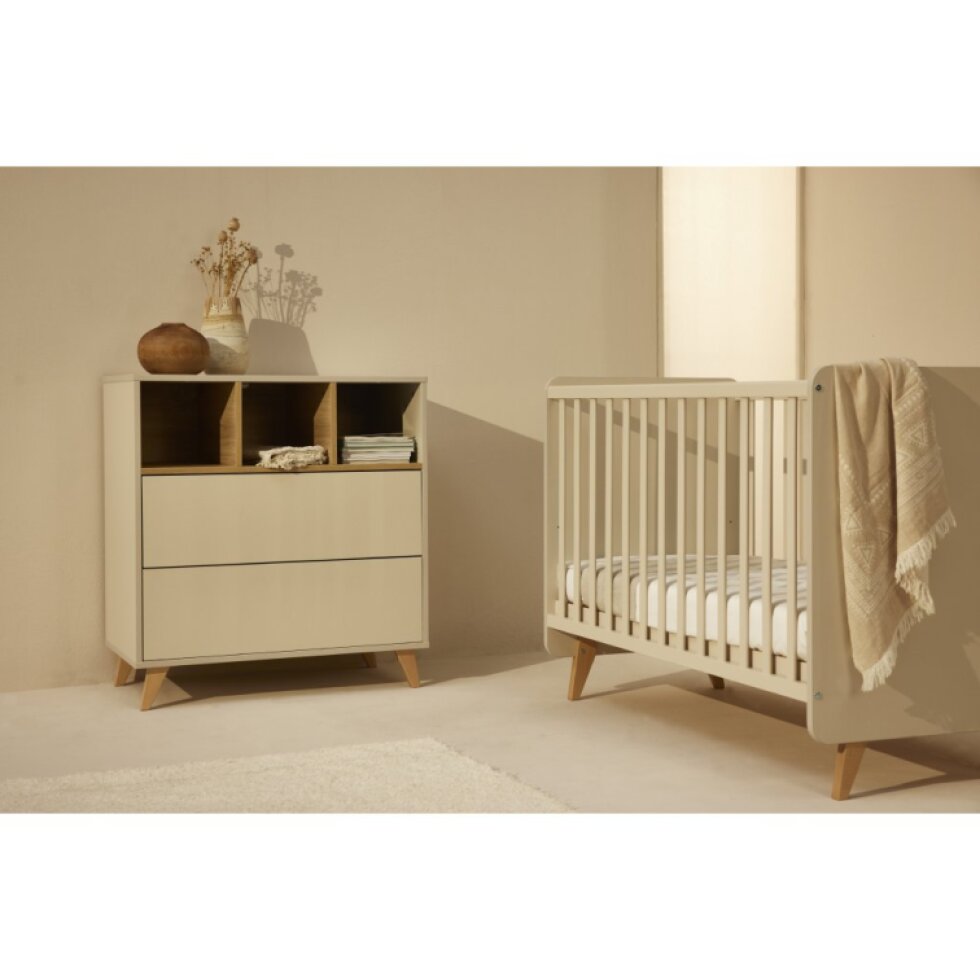 QUAX postieľka Loft clay 120x60cm