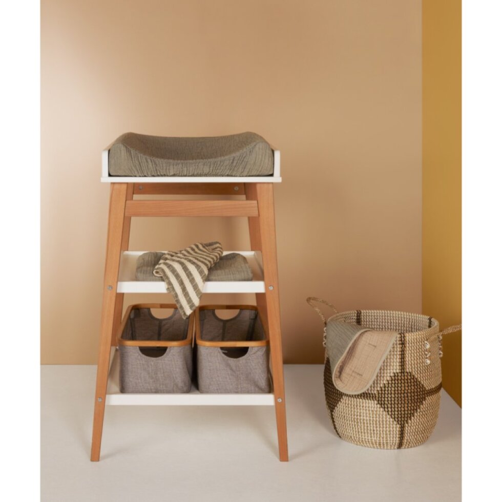 QUAX prebaľovací pult Hip clay-natural