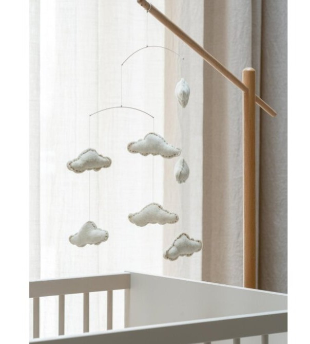 QUAX Závesné hračky pre kolotoč nad postieľku - Clouds
