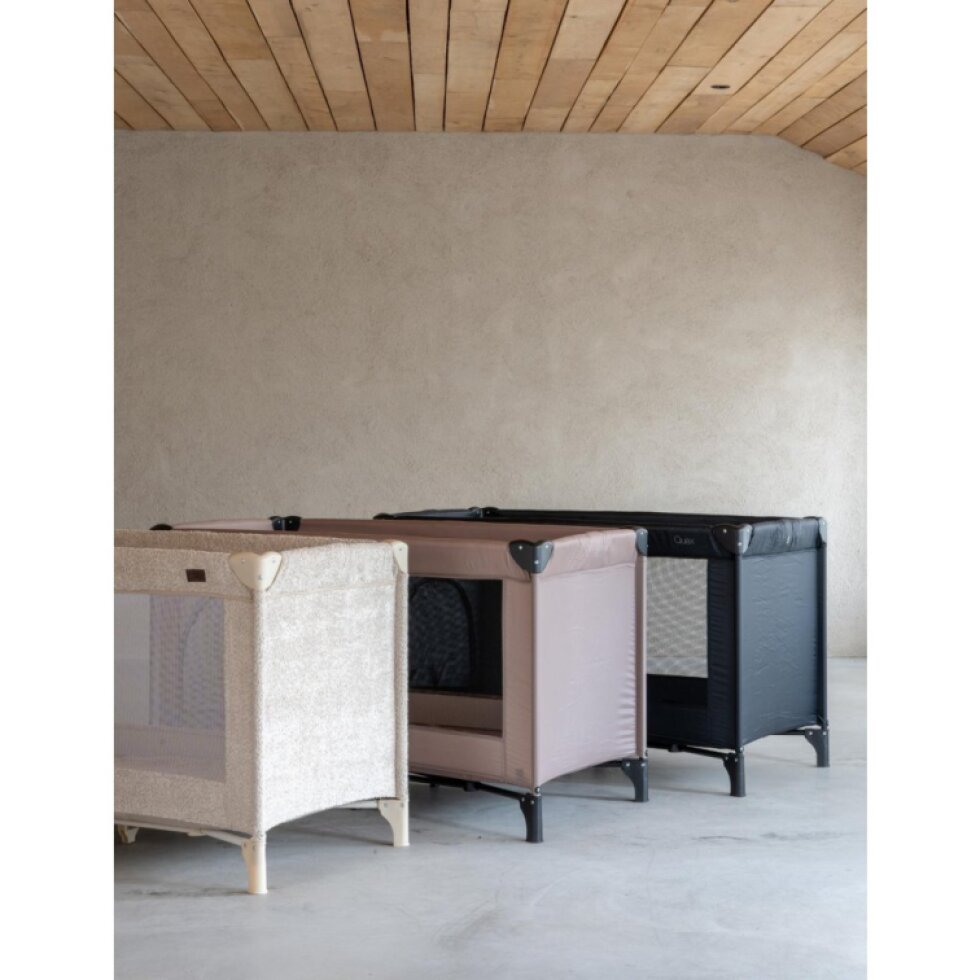 Quax detská cestovná postieľka - béžová, praktická a pohodlná