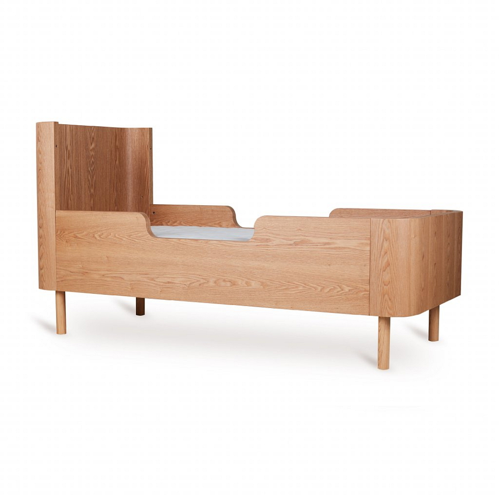 Quax junior sada na predĺženie postieľky Yume Natural Ash 170x70cm