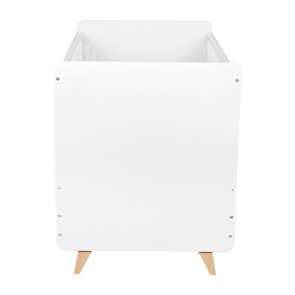 QUAX prestaviteľná postieľka Loft white 140x70cm (2v1)