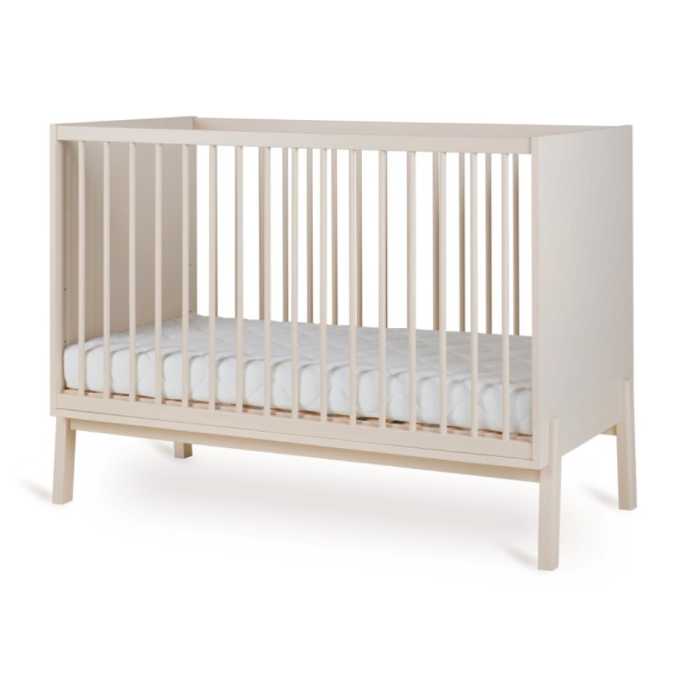 QUAX detská postieľka Ashi 120x60cm - Clay