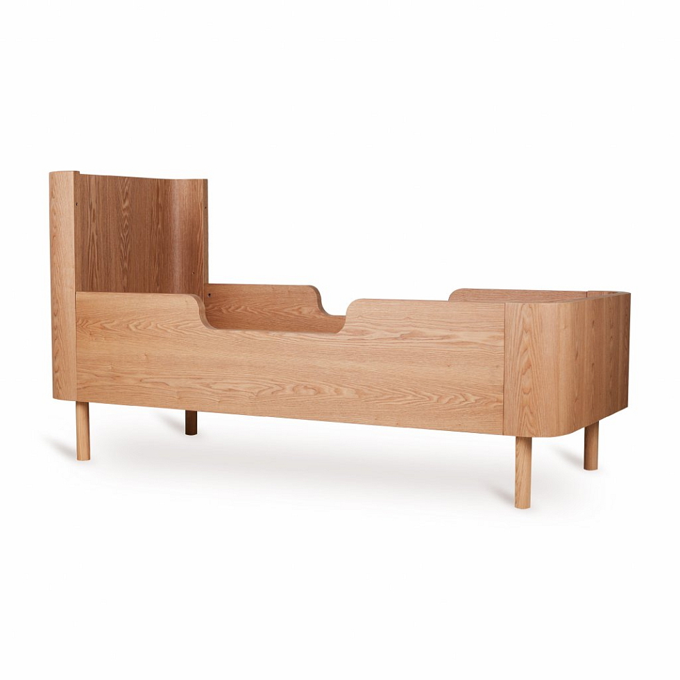 Quax junior sada na predĺženie postieľky Yume Natural Ash 170x70cm