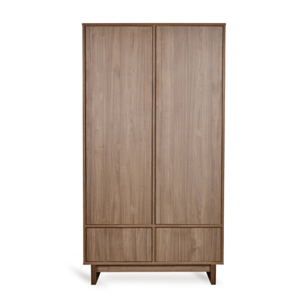 Quax dvojdverová detská skriňa KYO - Walnut