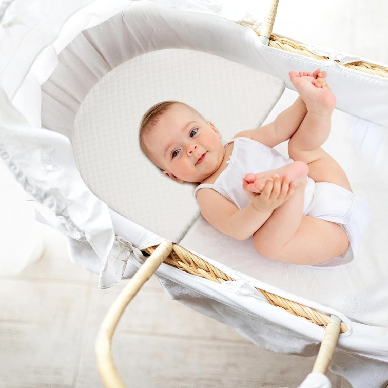 Bavlnený poťah na Antirefluxný detský vankúš do kočíka - 30x33cm, jemný a priedušný