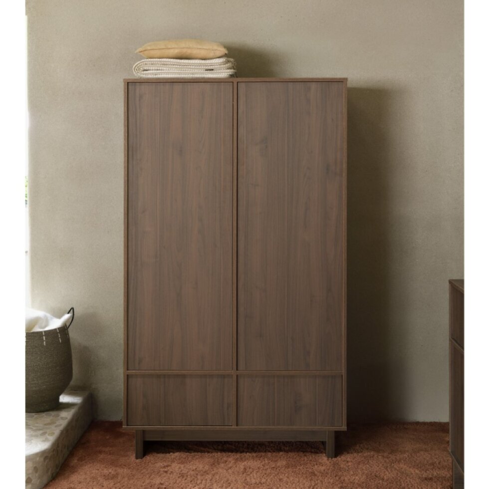 Quax dvojdverová detská skriňa KYO - Walnut