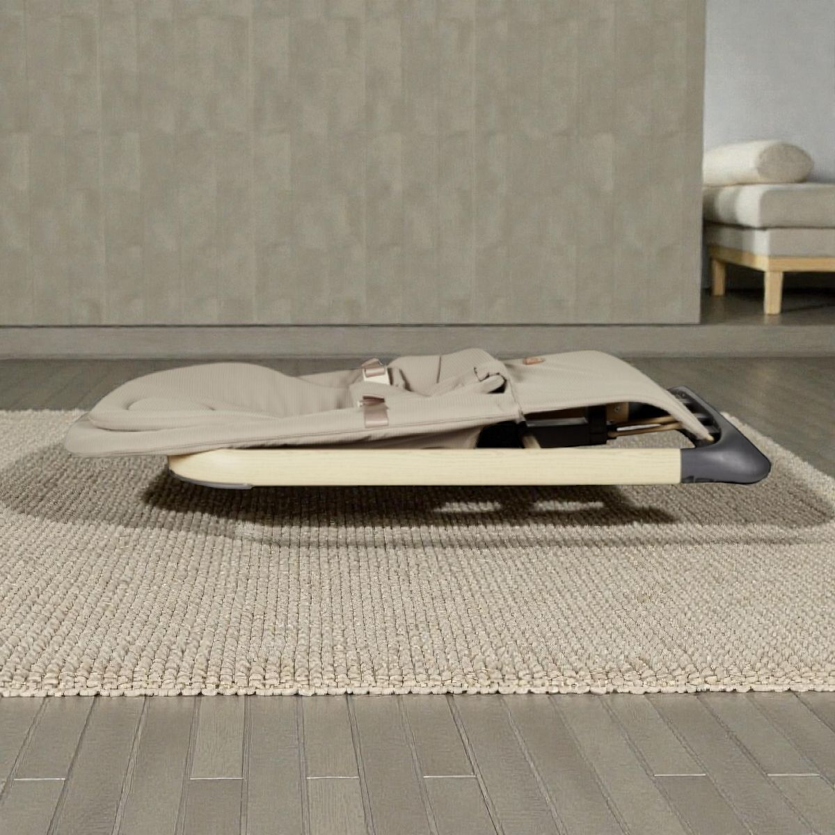 Quax relaxačné lehátko s redukčným vankúšom pre bábätko - béžová