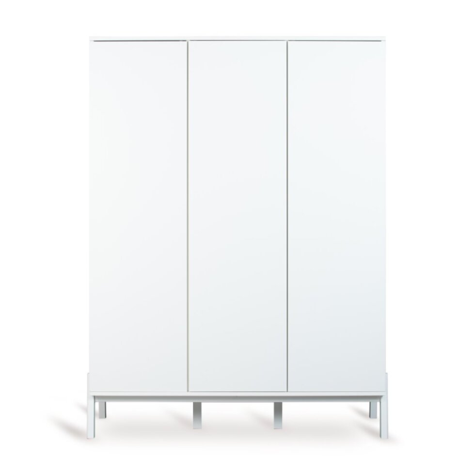 Quax trojdverová detská skriňa Ashi - Cream