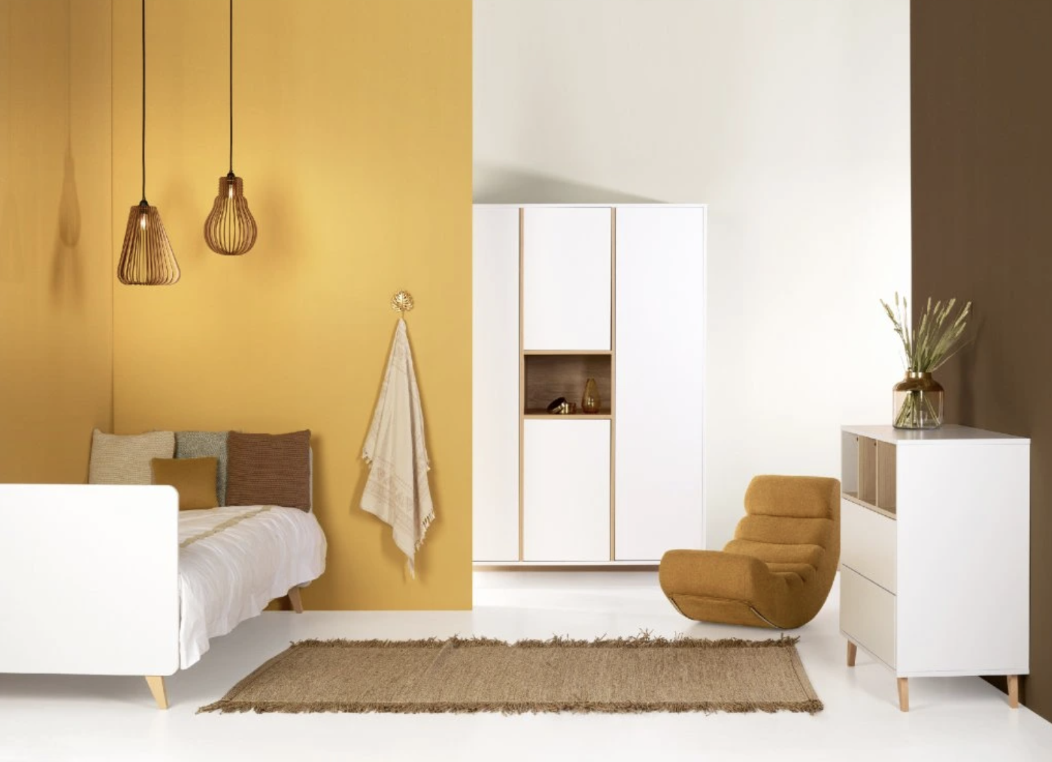 QUAX postieľka Loft white 120x60cm