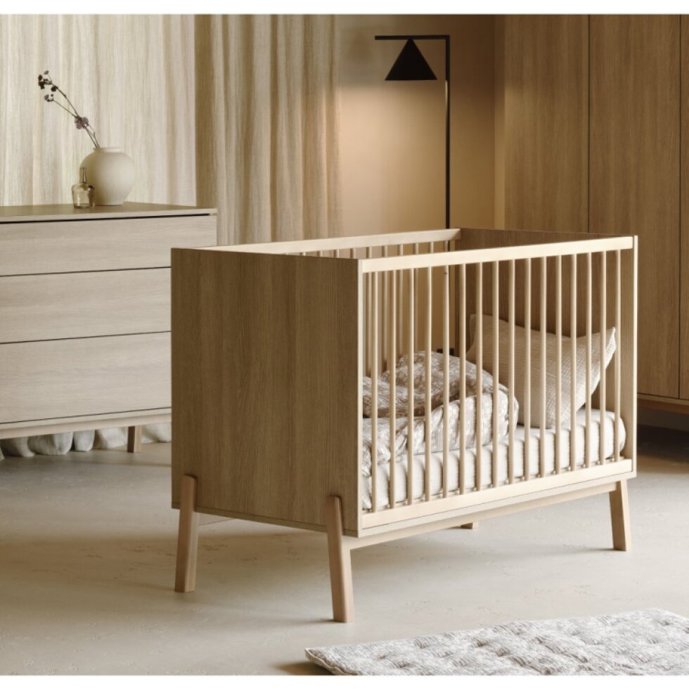 Quax trojdverová detská skriňa Ashi - Honey Ash