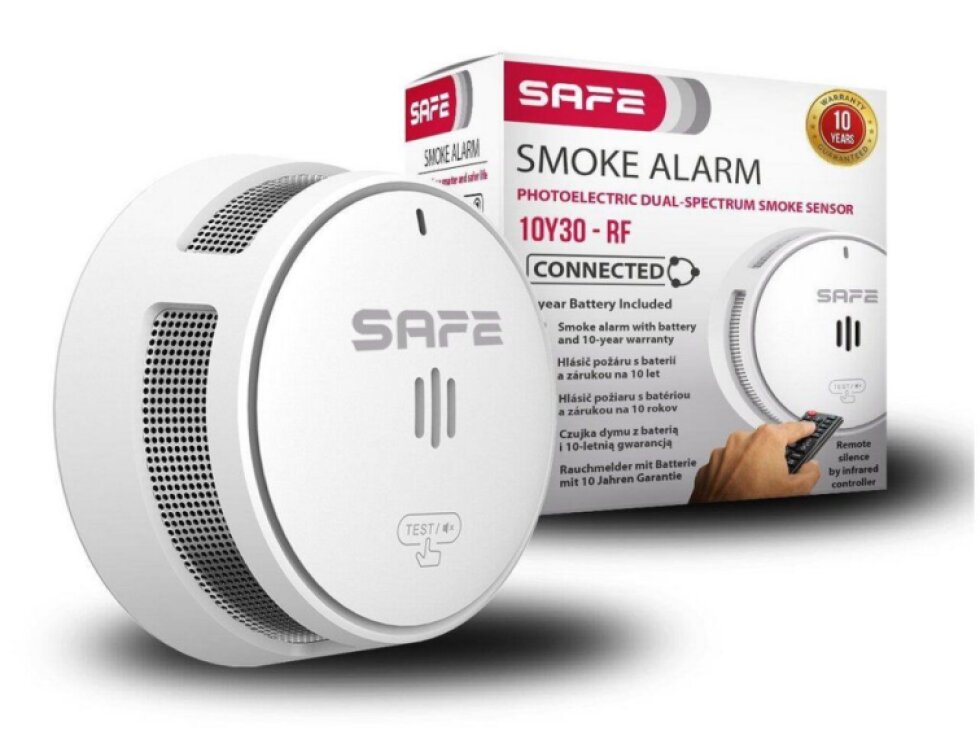 SET FIRE & CO - 1x SAFE50HUB-WRF, 1x SAFE10Y30-RF, 1x SAFE10YDCO-RF
