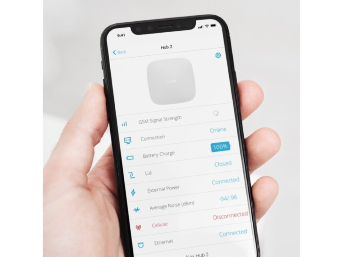 Ajax Hub 2 LTE (4G)