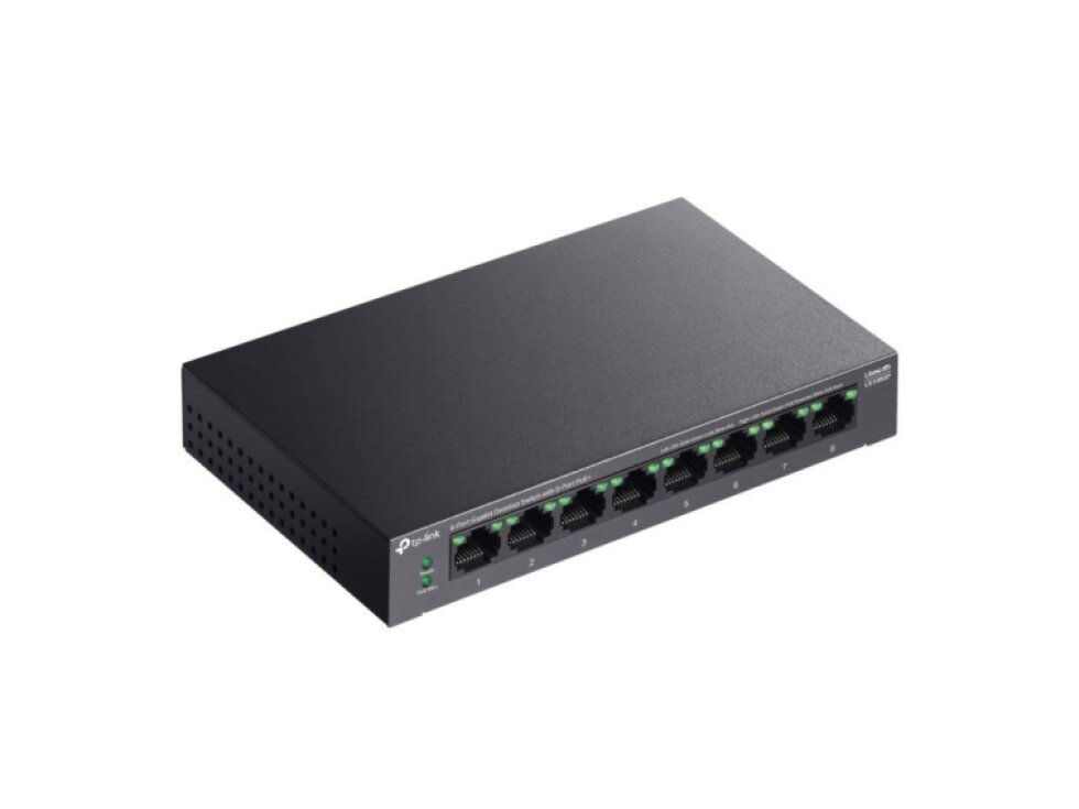 TP-Link LS108GP 8xGb POE+ Desktop switch